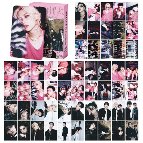 DO IT Album Gift Box Set, Including 127PCS do it Photocards, 100PCS Album Sticker Pack, 1 Lanyards, Card Holder, 1 Keychai...