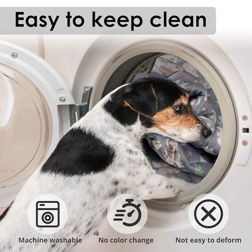 Fuz Bigaza Dog Cooling Mat, Pet Washable Non-Toxic Summer Dogs Cats Cooling Pads Sleeping Kennel Mats Cool Ice Blanket for...
