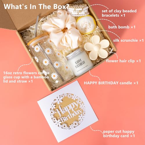 JTEWB Birthday Gifts For Women, Teen Girl, Her, Happy Birthday Gift Box For Girl, Women, Sister, Daughter, Friends, Cute D...