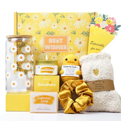 Gift Baskets for Women, Graduation Gift for Her, Birthday Gifts for Women Teacher Best Friend Inspirational Gift Set Box,T...