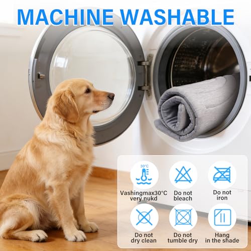 iFldnnry Dog Cooling Mat, 36"x23" Reversible Cooling Pad for Dogs Cats, Pressure Activated Pet Cooling Mat Indoor Outdoor,...