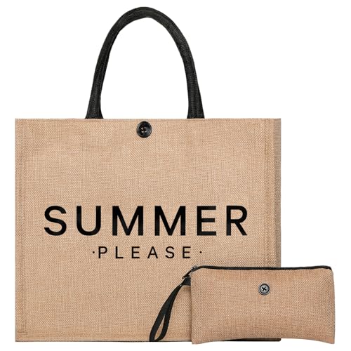 Trifabricy Beach Bag, Large Beach Bag for Women, Woven Straw Beach Tote Bag Waterproof, Weaving Swim Gym Shopping Travel Bag
