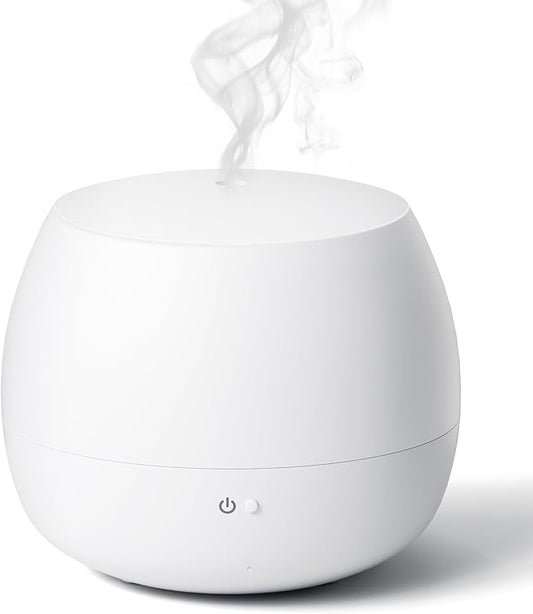 Essential Oil Diffuser: 2-in-1 Ultrasonic Aromatherapy Humidifie with Auto Shut-Off, Quiet Operation Fragrance Diffuser fo...