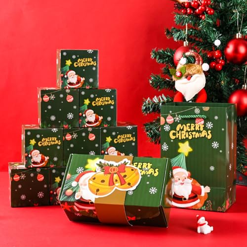 Ywmsfl Reusable Holiday Gift Packaging Box with Popup Feature Paper Craft Party Decoration Presentation Accessory Wrap