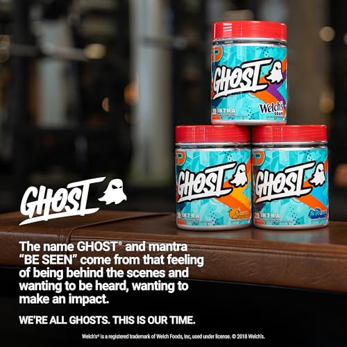 GHOST Intra Workout Powder, Orange Squeeze - BCAAs, & EAAs, Nootropics & Hydration - Essential & Branch Chain Amino Acids ...