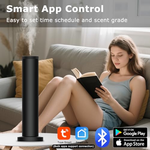 Wireless Hotel Scent Diffuser Starter Kit- Cordless Rechargeable Diffuser for Whole House - Hotel Scents Collection - App ...