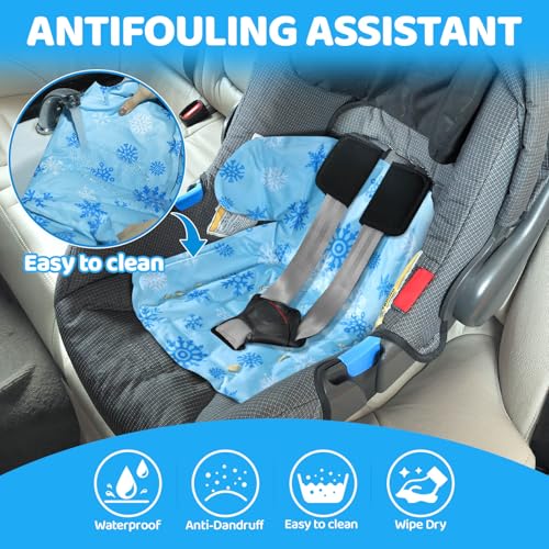 Orzbow Car Seat Cooling Pad with Insulated Bag, Gel Car Seat Cooler Pad for Babies, Toddler, Infant, Portable Cooling Mat ...