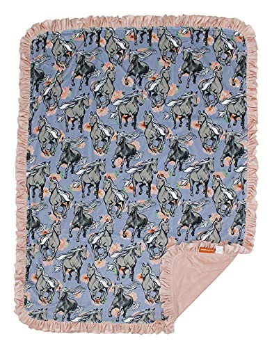 Dear Baby Gear - Reversible Baby Blankets - Soft Nursery Blanket for Newborn - Toddler Blankey - Throw Blanket for Boys & ...