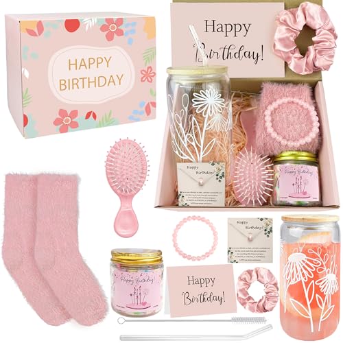 PPXMEEUDC 10 Piece Set Birthday Gifts for Teen Girls Teenage Girls Basket Gift Sets for Her Friend Daughter Sister Niece G...