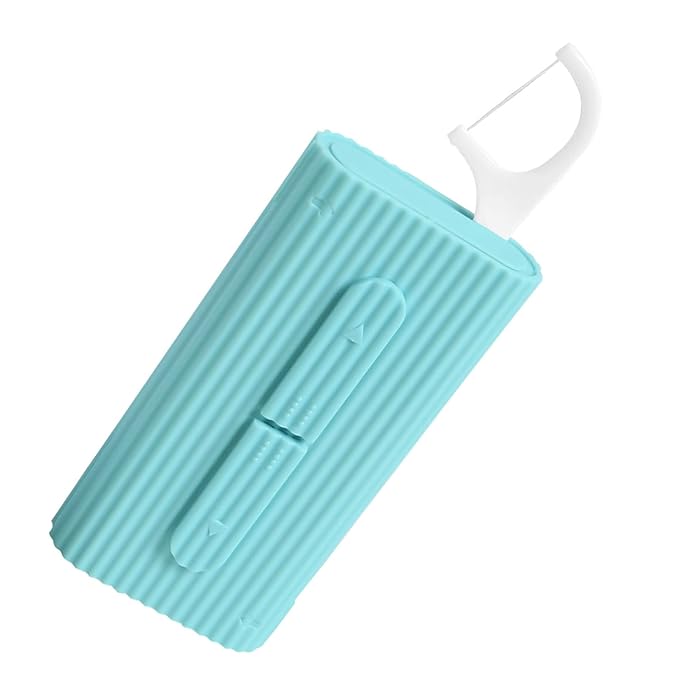 Dental Floss Portable Case, Storage 10 Picks Adult Floss in Box. The Best Tool for Cleaning Teeth and Oral Care. Portable ...