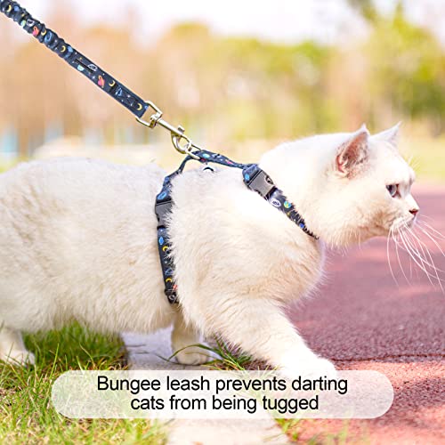 BEAUTYZOO Cat Harness and Leash Set Escape Proof for Walking, Kitten Soft Adjustable Vest Harnesses for Small Medium Large...