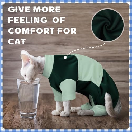 Cat Apparel for Small Cats, Adjustable Relief Vest with Zipper, Suitable for Thunderstorms, Fireworks, Separation, Travel,...