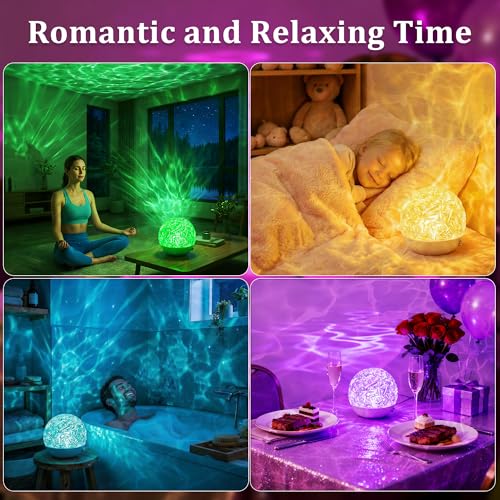 redaica Mood Lighting for Bedroom, 16 Color Changing LED Mood Light, Aurora Ambient Lighting, Remote Control Dimmable Beds...
