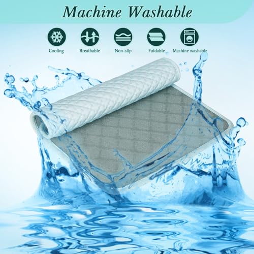 SuBleer Upgraded Self-Cooling Dog Mat - Breathable Pet Cooling Pad for Dogs & Cats, Indoor & Outdoor Use, Washable Cooling...