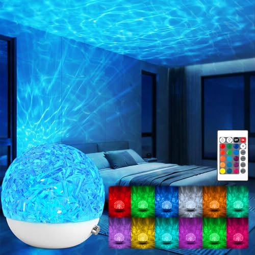 redaica Mood Lighting for Bedroom, 16 Color Changing LED Mood Light, Aurora Ambient Lighting, Remote Control Dimmable Beds...