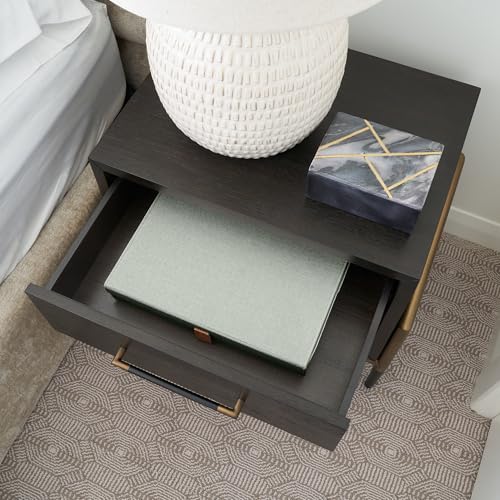 ZICOTO Decorative Photo Storage Boxes with Lids - Set of 2 Beautiful Linen Organizers Are Perfect to Safely Store Your Pic...