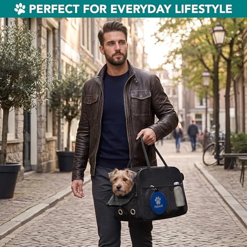 PetAmi Dog Purse Carrier for Small Dogs, Airline Approved Soft Sided Pet Carrier with Pockets, Ventilated Dog Carrying Bag...