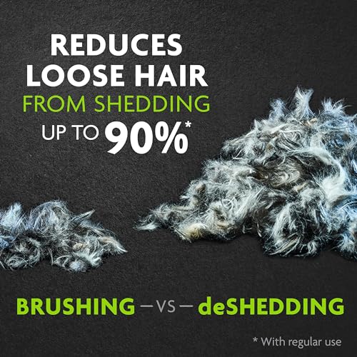 FURminator Undercoat Deshedding Tool for Dogs, Deshedding Brush for Dogs, Removes Loose Hair and Combats Dog Shedding