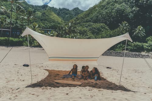 Neso Portable Beach Tent Sun Shelter with Sand Anchor - Lightweight Beach Shade Canopy - Easy Setup for Family Outings - P...