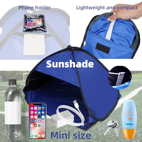 FACIOWN Dog and Cat Outdoor Waterproof Tent House, Portable Mini Beach Tent Instant, Pop Up Canopy for Pets, Laptops & Out...