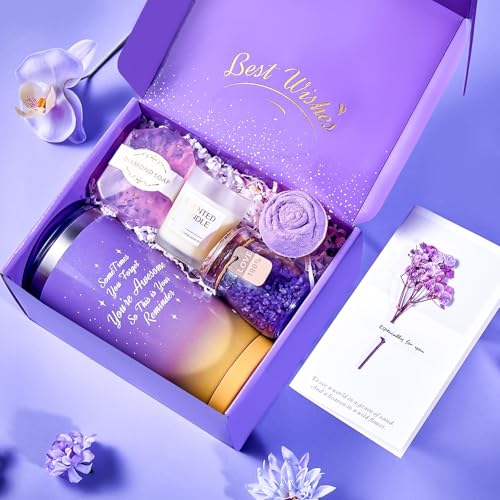 BodyRefresh Birthday Gifts for Women Self Care Gifts for Her, Gift Baskets Care Package Gift Set Get Well Soon Gift for Wo...