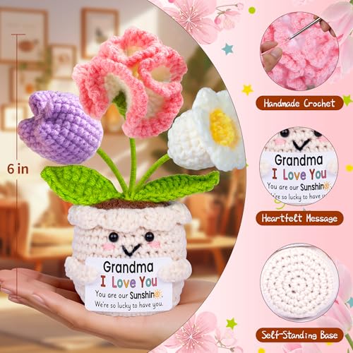 Mothers Day Birthday Gifts for Grandma, Grandma Gifts from Grandkids, Mother's Day Birthday Gift for Nana Grandmother GaG...