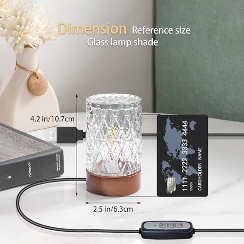 PWTZMYXGS Mini Night Light with Adjustable Brightness,Ambient Lighting,Night Light with Timer, Dimmable Small Night Lamp f...