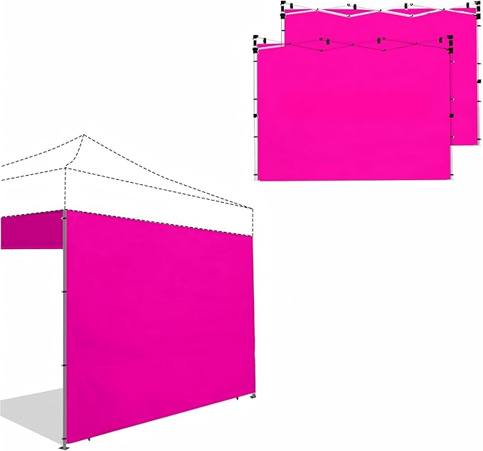 Joramoy Canopy Tent Sidewalls for 10×10 Pop Up Canopy, 3 Pack Instant Canopy Sunwall, Waterproof and UV Protection Canopy ...