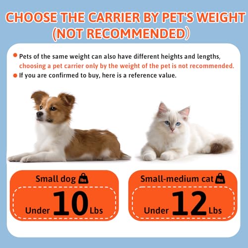 Petskd Top and Side Expandable Pet Carrier 18x11x11 Inches Delta United Airline Approved, Soft-Sided Carrier for Small Cat...