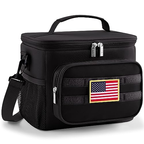 Lifewit Tactical Lunch Box for Men, Insulated Lunch Bag Adult, Heavy Duty Large Lunch Soft Leakproof Cooler Bag for Women ...