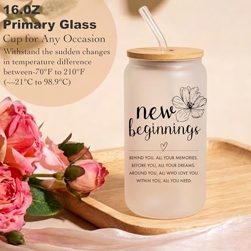 New Beginnings Gifts for Women Graduation Gift 2026 Funny Retirement for Women Happy Retirement Unique Self Care Set Inspi...
