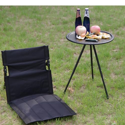 Nyeullcy Outdoor Camping Backrest,Lightweight Foldable Chair,Park Leisure backrest,Beach Portable Single Lazy Chair,Alumin...