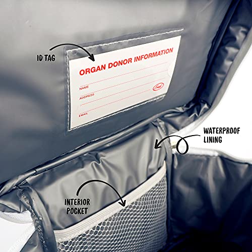 Genuine Fred, E.M.T Insulated Lunch Tote - The Original Emergency Meal Transportation, Waterproof Lined Bag to Store & Tra...