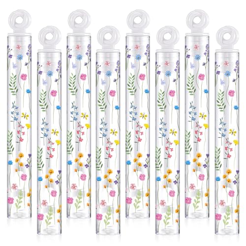Rotatingpals 32 Pcs Wild Flower Bubble Wands Sweet Bubbles Party Favors for Adult Valentine Anniversaries Celebration Wedd...
