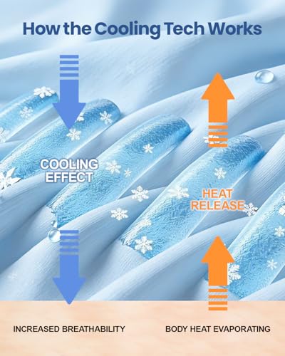Ailemei Direct Cooling Throw Blanket for Hot Sleepers,Double Sided Cold Effect, Lightweight Breathable Summer Bed Blanket ...