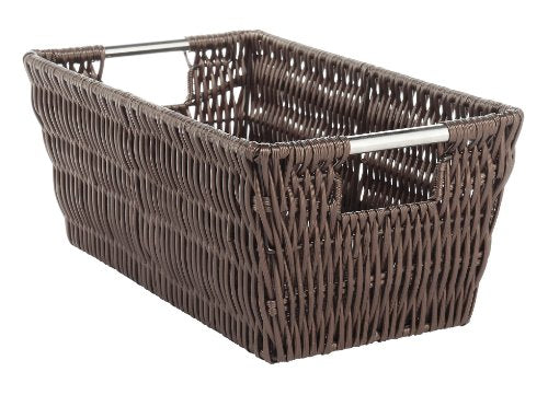 Whitmor Rattique Small Shelf Tote (6500-2712-JAVA)