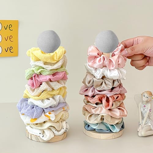 Bracelets Jewelry Display Organizer, 1Pcs Scrunchie Holder Stand for Women Modern Storage Hair Accessories