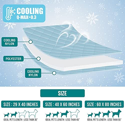 PetAmi Premium Cooling Dog Blanket | Lightweight Fluffy Pet Throw Blanket Bed Cover for Dogs, Cat, Puppies | Pet Blanket F...