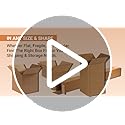 AVIDITI 12 x 8 x 8 Corrugated Cardboard Boxes, Small 12"L x 8"W x 8"H, Pack of 25 | Shipping, Packaging, Moving, Storage B...