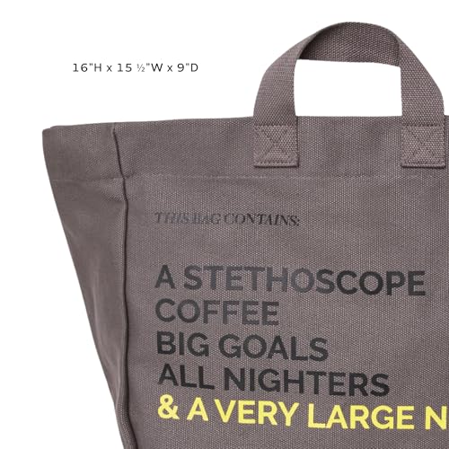 Grey Tote - Canvas
