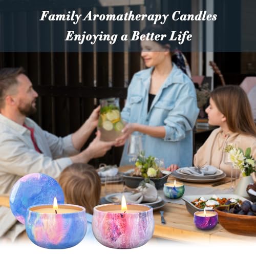 Aromatherapy Candles for 9 Pack, Scent Jar Candles Gifts for Women, Home Scented Candles Set for Valentine Birthday Mothe...