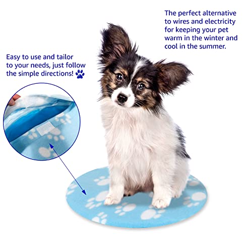 Pet Fit For Life Snuggle Soft Dog Cooling Pad & Pet Heating Pad - Comfortable Temperature Control in All Seasons - Ideal f...