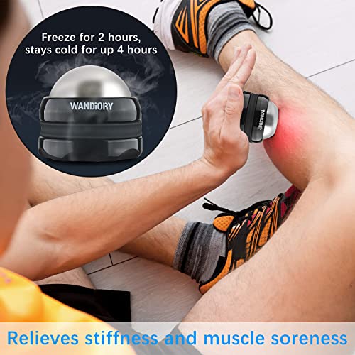 Ice Roller Ball, Cryosphere Cold Massage Roller Ball, Hot/Cold Therapy, Myofascial Release, Muscle Recovery, Trigger Point...