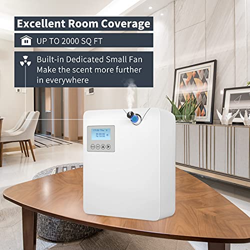 JCLOUD Smart Scent Air Machine with Cold-Air Tech for Home, Hotel Scent Diffuser, Waterless Essential Oil Diffuser 300ML, ...