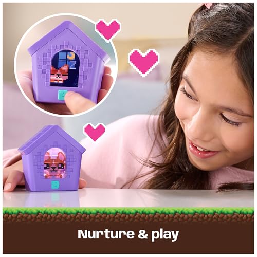 BITZEE, Doghouse Interactive Toy with 15 Puppies Inside, 3D Playroom, Reacts to Touch, Digital Pet Kids Toys for Girls & B...