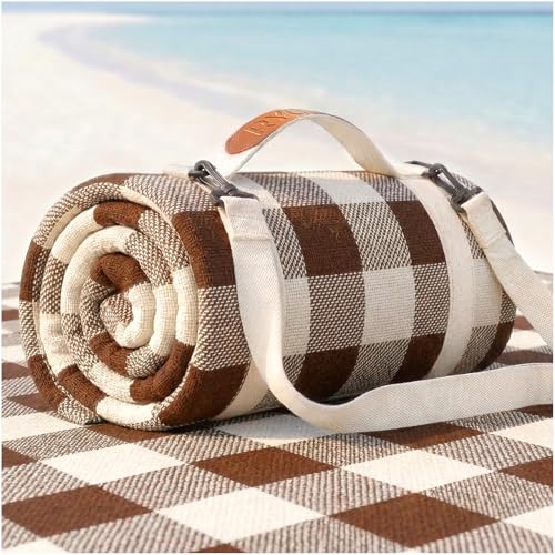 Waterproof Beach Blanket Picnic Outdoor Camping Mat Oversized Extra Large Foldable Sandproof Sand Free Resistant Big XL Gi...