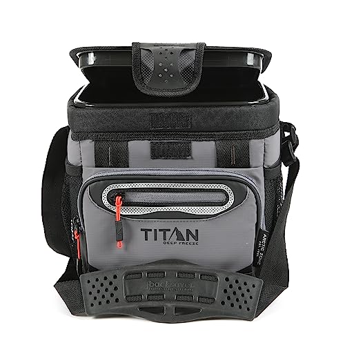 Titan by Arctic Zone Deep Freeze Cooler - Zipperless Hardbody Cooler - Deep Freeze Insulation, HardBody Liner, and SmartShelf