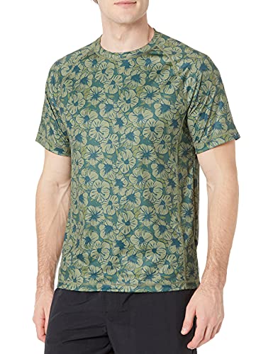 Amazon Essentials Men's Slim-Fit Short-Sleeve Quick-Dry UPF 50 Swim Tee