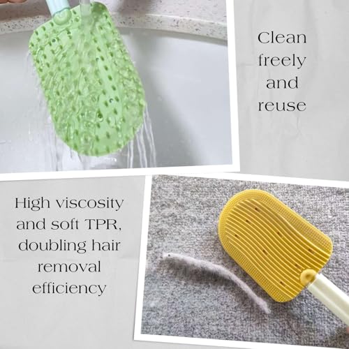 Cat Brush,2-in-1 Soft Cat Brush,Pet Brushes for Shedding,Soft Comb,Cat Brush for Shedding,Short or Long Haired Cats,Pet Gr...