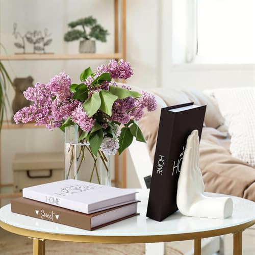 Thyle 3 Pcs Decorative Books Fake Faux Aesthetic Coffee Table Books Decoration for Living Room Bedroom Office Shelf Booksh...